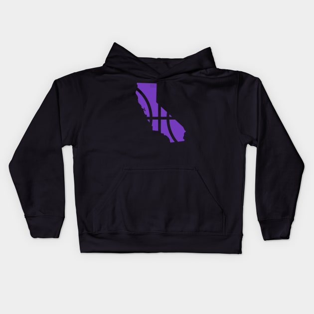 Sacramento Basketball Kids Hoodie by And1Designs